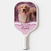 Maak Je Eigen Honden Foto Upload Pickleball Paddle (Achterkant)