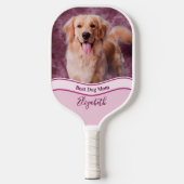 Maak Je Eigen Honden Foto Upload Pickleball Paddle (Voorkant)