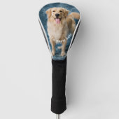 Maak Je Eigen Hondenbezitterscadeau Huisdier Golfheadcover (Voorkant)