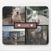 Maak je eigen hondenfotocollage muismat (Voorkant)