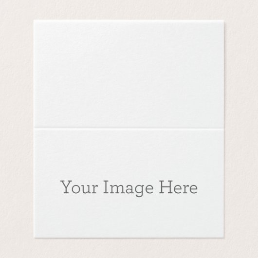 Dubbele kaart, papier: Signature Mat (Buitenkant ongevouwen)