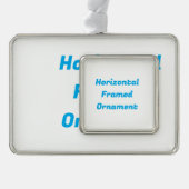 Maak Je Eigen Horizontale Omlijst Ornament (Voorkant)