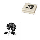 Maak je eigen Hortensia Bloem Bloesem Bloemstuk Rubberstempel (Gestempeld)