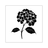 Maak je eigen Hortensia Bloem Bloesem Bloemstuk Rubberstempel (Afrduk)