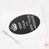 Maak je eigen houden kalme Stickers (Envelop)