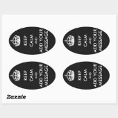 Maak je eigen houden kalme Stickers (Vel)