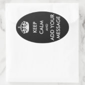 Maak je eigen houden kalme Stickers (Tas)