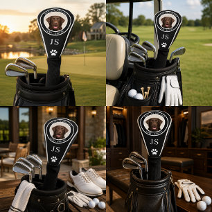 Maak je eigen huisdier Chocolate Labrador hondenf Golfheadcover