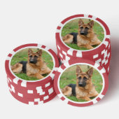 Maak Je Eigen Huisdier Foto Aangepaste Foto Poker Chips (Opstapeling)