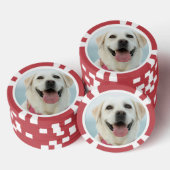 Maak Je Eigen Huisdier Foto Aangepaste Foto Poker Chips (Opstapeling)