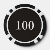 Maak Je Eigen Huisdier Foto Aangepaste Foto Poker Chips (Achterkant)