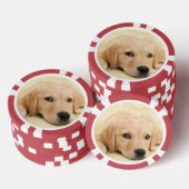 Maak Je Eigen Huisdier Foto Aangepaste Foto Poker Chips (Opstapeling)
