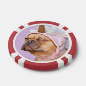 Maak Je Eigen Huisdier Foto Aangepaste Foto Poker Chips (Enkel)