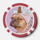 Maak Je Eigen Huisdier Foto Aangepaste Foto Poker Chips (Achterkant)