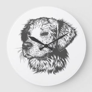 Maak Je Eigen Huisdier Hond Aangepast Grote Klok