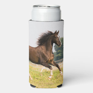 Maak Je Eigen Huisdier Paard Foto Aangepaste Foto Seltzer Blikjeskoeler
