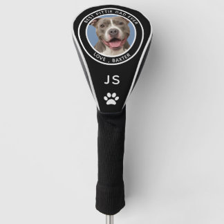 Maak je eigen huisdier Pitbull-hond foto gepersona Golfheadcover