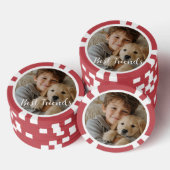 Maak je eigen huisdier poker chips (Opstapeling)