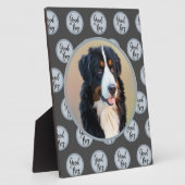 Maak Je Eigen Huisdier Portret Foto Modern Grijs Fotoplaat (Zijkant)