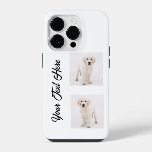 Maak je eigen huisdierhond foto iPhone 14 plus hoesje