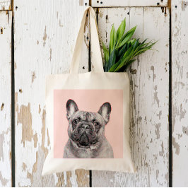 Maak je eigen huisdierportret | Zwart en Wit Tote Bag