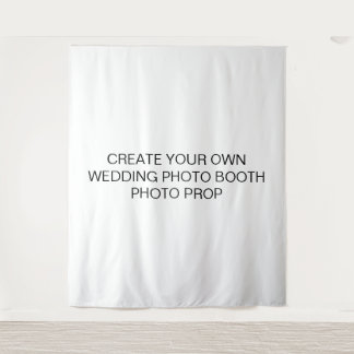 Maak Je Eigen Huwelijks-Fotohokje Foto Prop Wandkleed