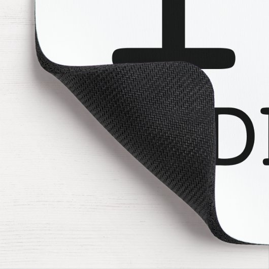 Maak je eigen I Love Heart - voeg je naam toe Muismat (Hoek)