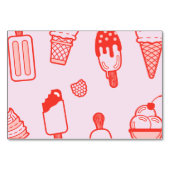 Maak je eigen Ice Cream Bar Topping Sprinkles Sign Kaart (Achterkant)