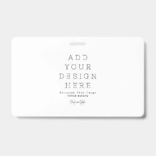 Maak je eigen ID Badge (Voorzijde)