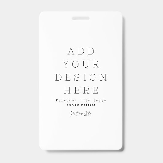 Maak je eigen ID Badge (Voorzijde)