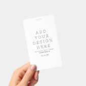 Maak je eigen ID Badge (Handheld)