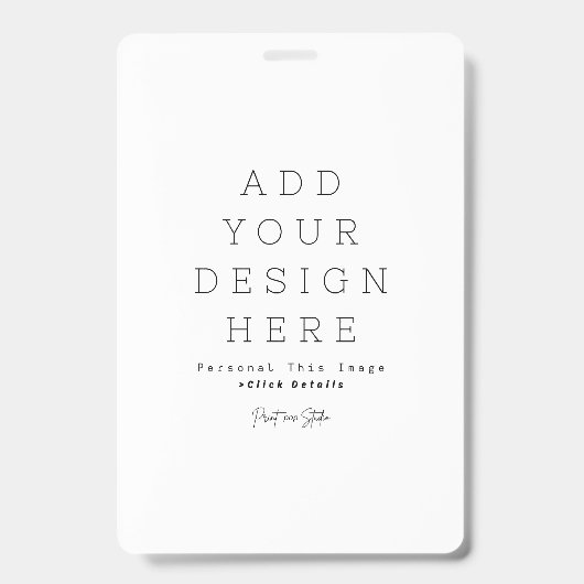 Maak je eigen ID Badge (Voorzijde)