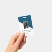 Maak Je Eigen ID Kaart Sjabloon Badge (Handheld)