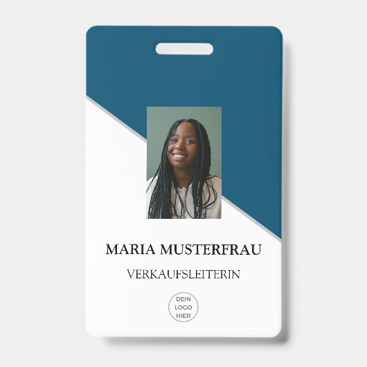 Maak Je Eigen ID Sjabloon Badge (Voorzijde)