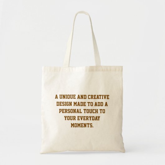 Maak Je Eigen Image Tote Tas (Voorkant)