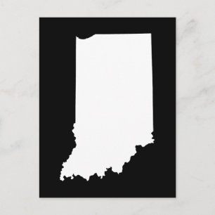 Maak je eigen Indiana verhuisbericht Briefkaart