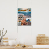 Maak je eigen Inflight Magazine Cover Poster (Keuken)