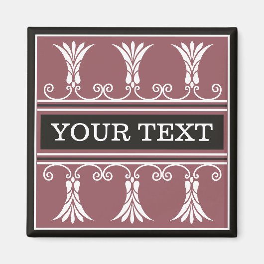 Maak je eigen Inspirerend woord Magneet (Voorkant)