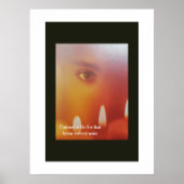 Maak je eigen inspirerende citaten voor haar, poster (Voorkant)
