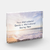 Maak Je Eigen Inspirerende Fotoquote Strand Fotoblokken (Links)