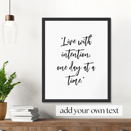Maak Je Eigen Inspirerende Spreuk Poster