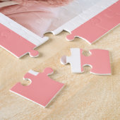 Maak je eigen Instagram-collage Aangepast monogram Legpuzzel (Zijkant)