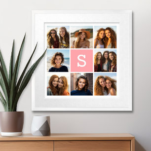 Maak je eigen Instagram-collage met aangepaste mon Poster