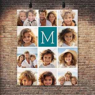 Maak je eigen Instagram-collage met aangepaste mon Poster
