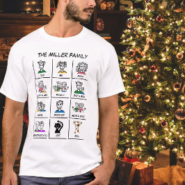 Maak je eigen instant fotofamilie collage t-shirt