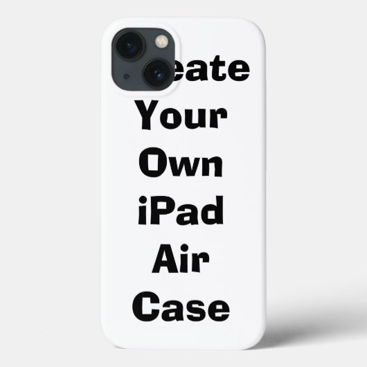 Maak Je Eigen iPad Air Hoesje (Achterkant)