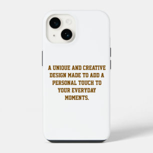 Maak je eigen iPhone 14 stevige hoes Hoesje