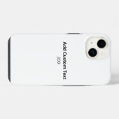 Maak Je Eigen iPhone 14 Stroeve Hoesje (Achterkant horizontaal)