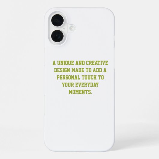 Maak Je Eigen iPhone 16 Plus Slanke Hoesje (Achterkant)