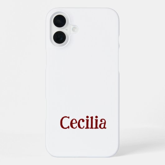 Maak Je Eigen iPhone 16 Plus Slim Hoesje (Achterkant)